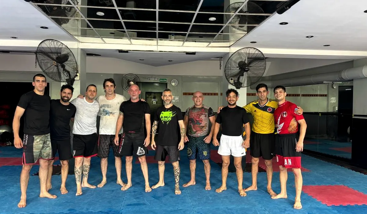 El tatami de jiu jitsu: Old School, Parque Chacabuco